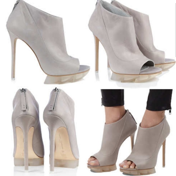 Camilla Skovgaard Suede Platform Booties Sz.8 - Picture 8 of 8